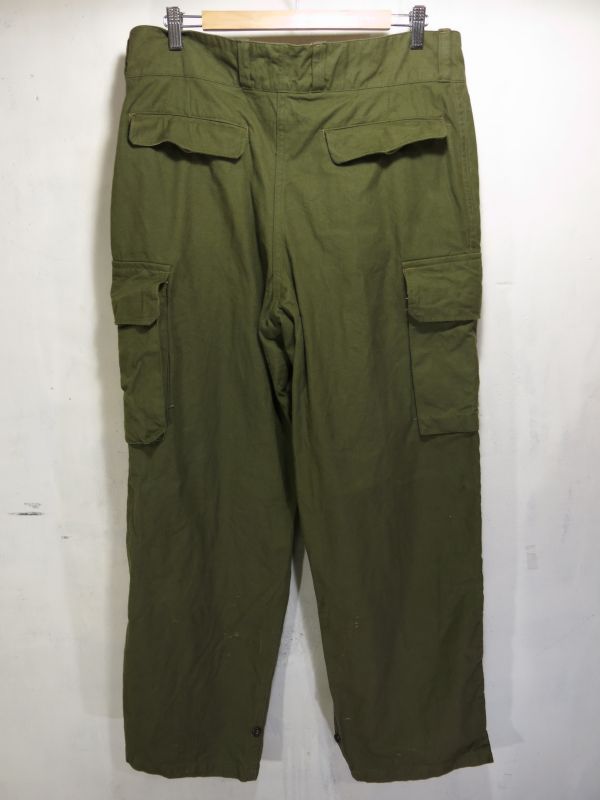 50's VINTAGE French ARMY M-47 Cargo pants フランス軍 カーゴパンツ 初期 中期 - hummingbird