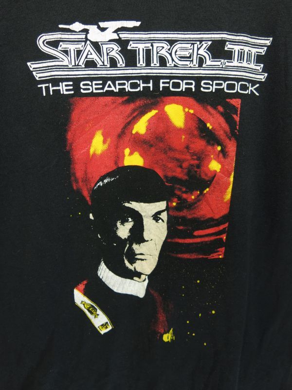 USA製 80s STAR TREK III ビンテージ スタートレック ミスタースポック Tシャツ - hummingbird