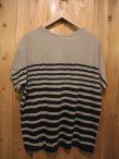 画像5: Gypsy & sons Border lose-fit T shirts natural/charcoal