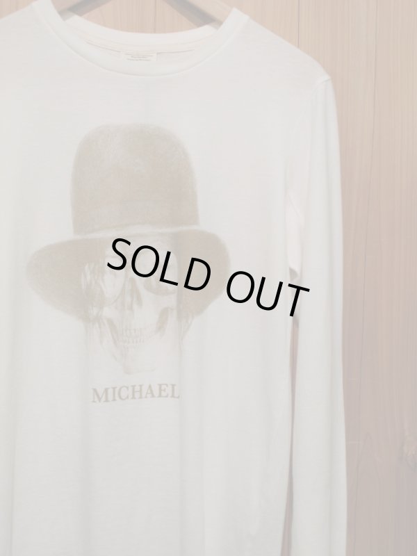 画像1: 半額SALE！！\9240→\4620！BIAS バイアス DEAD-MAN L/S Tee “MICHAEL” OFF WHITE