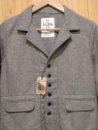 画像2: 半額SALE！！\23100→\11550！ La rosa de la fabrica penguin jacket GRAY