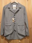 画像1: 半額SALE！！\23100→\11550！ La rosa de la fabrica penguin jacket GRAY