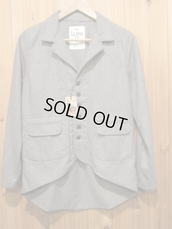 画像1: 半額SALE！！\23100→\11550！ La rosa de la fabrica penguin jacket GRAY