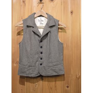 画像: スペシャルSALE！！\１４７００→\６９００ ！ La rosa de la fabrica wool vest gray