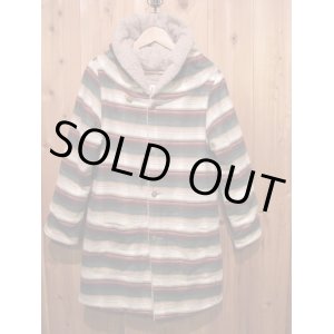 画像: SALE！！１２月７日（水）まで！ La rosa de la fabrica ranch hood coat  white × green