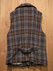 画像5: スペシャルSALE！！\１４７００→\６９００ ！ La rosa de la fabrica wool check vest GRAY