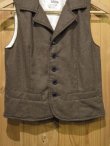 画像3: 半額SALE！！\１４７００→\７３５０ ！  La rosa de la fabrica wool vest brown