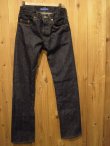 画像1: La rosa de la slim fit denim pants one wash