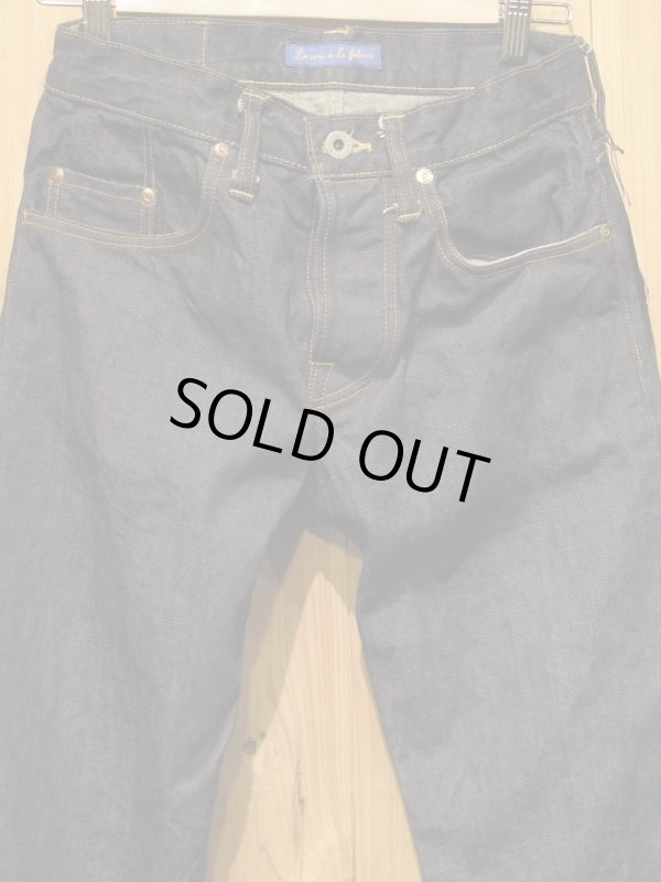 画像2: La rosa de la slim fit denim pants one wash