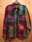 画像1: SALE！！\39900→\23940！Gypsy & sons WOOL CRAZY BLOCKCHECK SIZE M