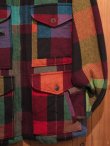 画像4: SALE！！\39900→\23940！Gypsy & sons WOOL CRAZY BLOCKCHECK SIZE M