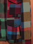 画像4: SALE！！\39900→\23940！Gypsy & sons WOOL CRAZY BLOCKCHECK SIZE L