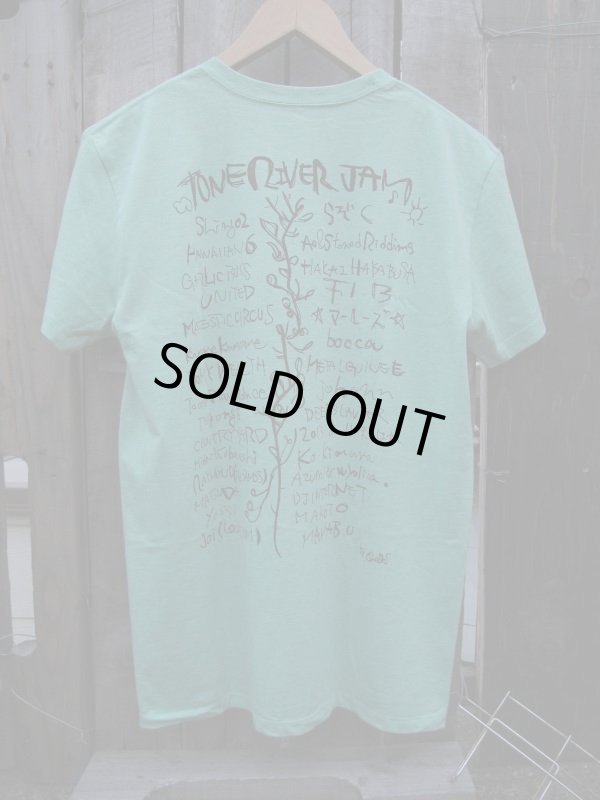 画像2: 2014開催決定ＳＡＬＥ！\2000→\1000 TONE RIVER JAM'13 オフィシャルTシャツ green