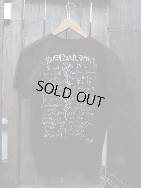 画像2: 2014開催決定ＳＡＬＥ！\2000→\1000！ TONE RIVER JAM'13 オフィシャルTシャツ black