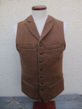 画像: スペシャルSALE！！ \22890→\９９００！Gypsy & sons WC シェパード ベスト brown