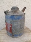 画像1: ＵＳＡ輸入 VINTAGE OIL(gasolin) can オイル・ガソリン缶 S