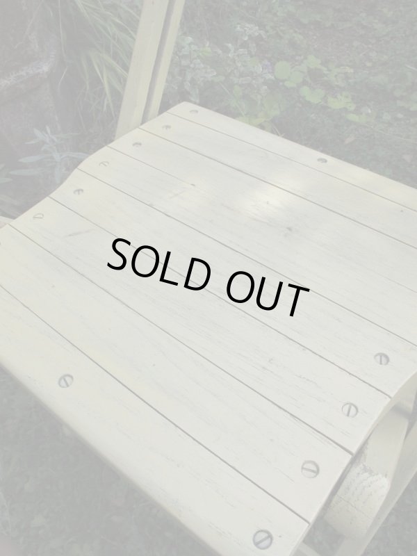 画像2: SALE！￥９８００→￥６５００！ＵＳＡ輸入 VINTAGE ホールディング チェア 折りたたみ椅子 G