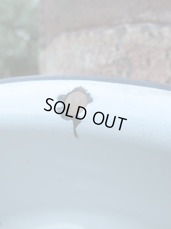 画像7: ＵＳＡ輸入 VINTAGE ホーロータライ 琺瑯盥