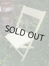 画像: SALE！￥９８００→￥６５００！ＵＳＡ輸入 VINTAGE ホールディング チェア 折りたたみ椅子 G