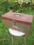 画像1: ＵＳＡ輸入 VINTAGE HANDYMAN steel TOOL BOX 道具箱