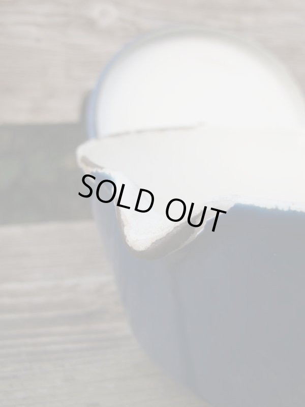 画像4: ＵＳＡ輸入 VINTAGE デンマーク製ビンテージ COPCO コプコ ホーロー 鍋 ブルー