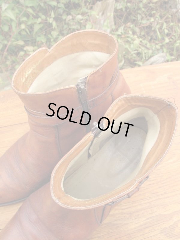 画像6: BRAZIL製 VINTAGE ビンテージ SideZipBOOT サイドジップブーツ