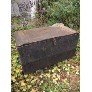 画像: ＵＳＡ輸入 20's30's VINTAGE ビンテージ Wood tool BOX 道具箱