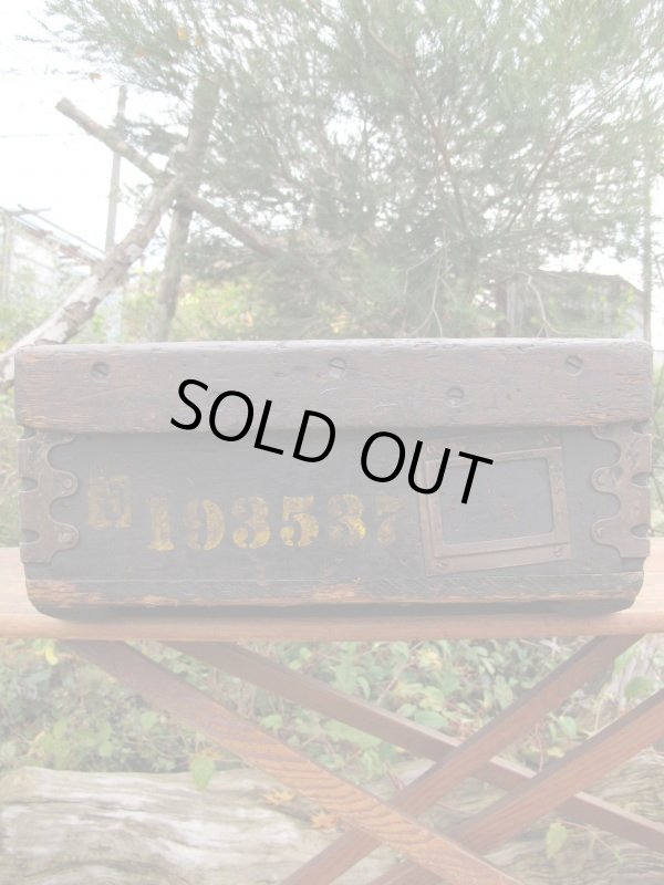 画像3: ＵＳＡ輸入 20's30's VINTAGE ビンテージ Wood BOX 書類箱？