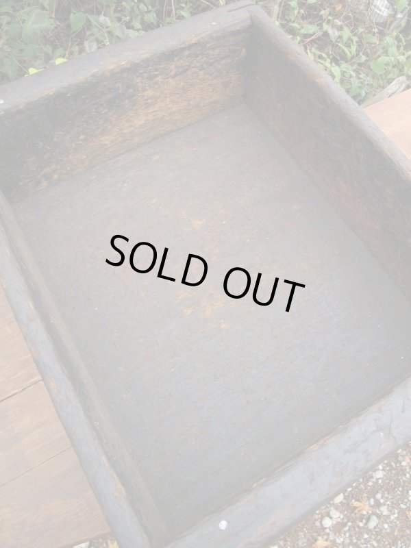 画像4: ＵＳＡ輸入 20's30's VINTAGE ビンテージ Wood BOX 書類箱？