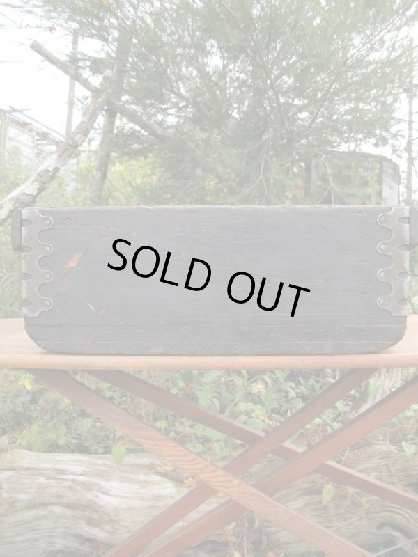 画像5: ＵＳＡ輸入 20's30's VINTAGE ビンテージ Wood BOX 書類箱？