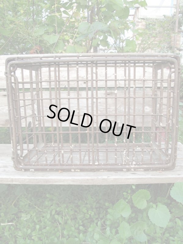 画像8: ＵＳＡ輸入 VINTAGE ビンテージ アイアンメッシュ BOX 鉄かご 道具箱