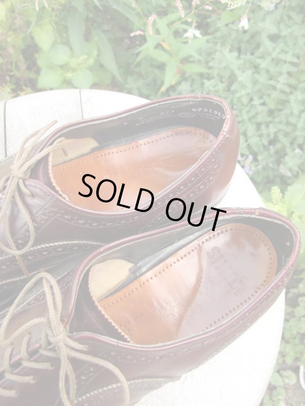 画像6: USA製 Vintage Wingtip SHOES ビンテージ ウイングチップ シューズ