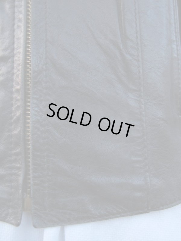 画像4: 70's Vintage GLASSWATER LEATHER ライダース ジャケット