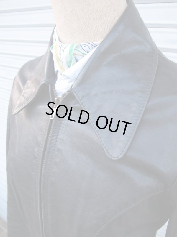 画像2: 70's Vintage GLASSWATER LEATHER ライダース ジャケット