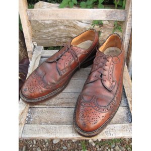 画像: USA製 Vintage Wingtip dress shoes ビンテージ ウイングチップ シューズ