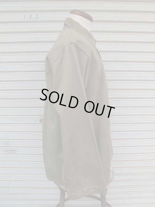 画像5: 送料無料！アメリカ軍実物40's Vintage USMC H.B.T ヘリンボーン ジャケット