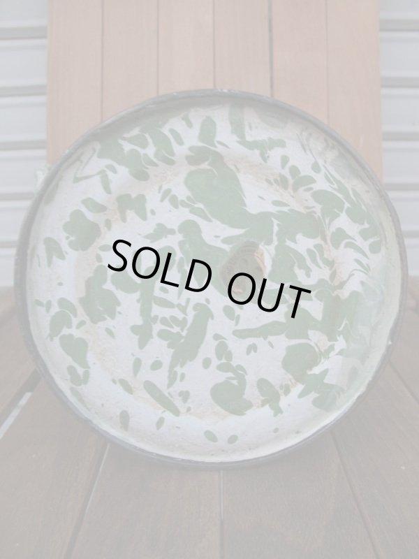 画像6: VINTAGE ビンテージ enamel pot ホーロー ポット 琺瑯