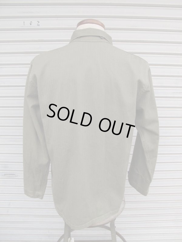 画像7: 送料無料！アメリカ軍実物40's Vintage USMC H.B.T ヘリンボーン ジャケット