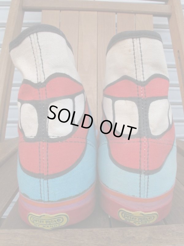 画像3: DEAD STOCK！70's Vintage Petermax sneaker ビンテージ ピーターマックス 総柄スニーカー