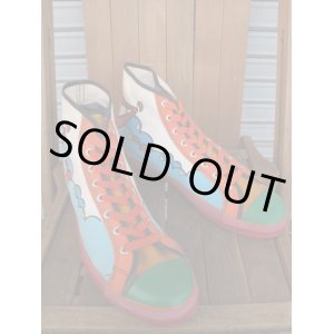 画像: DEAD STOCK！70's Vintage Petermax sneaker ビンテージ ピーターマックス 総柄スニーカー