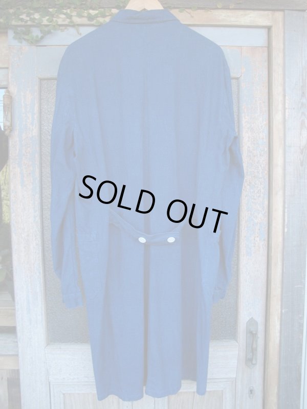 画像4: 本藍染 チェコ ワークコート ショップコート アトリエコート