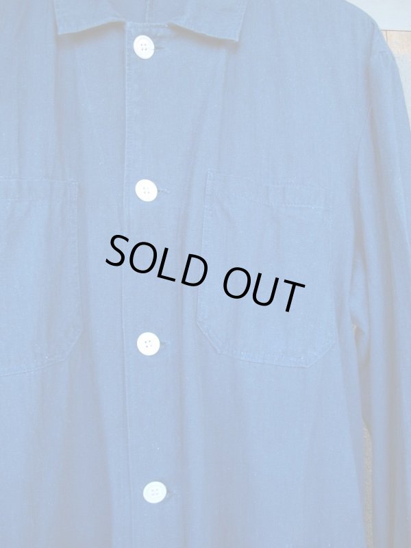 画像7: 本藍染 チェコ ワークコート ショップコート アトリエコート