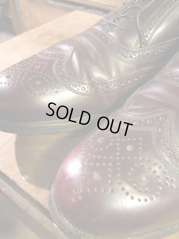 画像2:  FLORSHEIM SHOES フローシャイム ウイングチップ ドレスシューズ