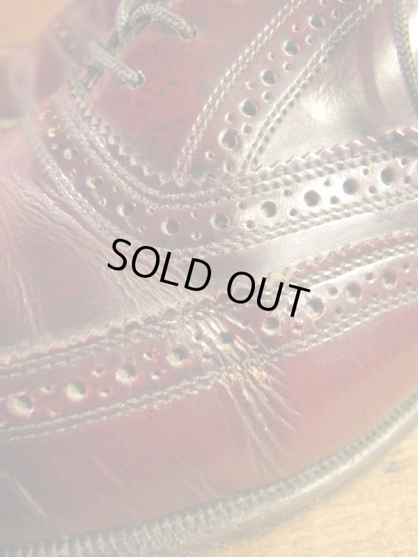 画像6: USA製 FLORSHEIM フローシャイム IMPERIAL インペリアル ウイングチップ ドレスシューズ