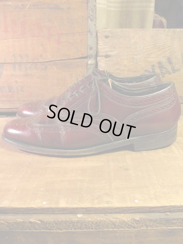 画像3: USA製 FLORSHEIM フローシャイム IMPERIAL インペリアル ウイングチップ ドレスシューズ