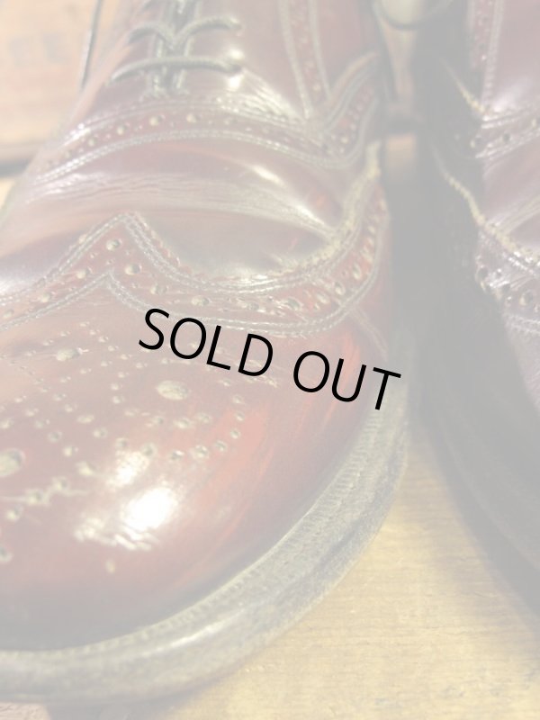 画像2: USA製 FLORSHEIM フローシャイム IMPERIAL インペリアル ウイングチップ ドレスシューズ