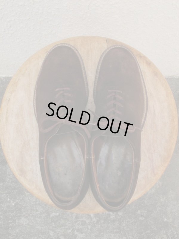 画像2: 送料無料！ 30's40's  VINTAGE SMITH Suede SHOES　US.ARMY OXFORD　シューズ