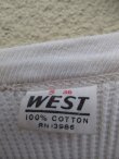 画像5: 60s Vintage WEST cotton100% Thermal ビンテージ ウエスト サーマル S