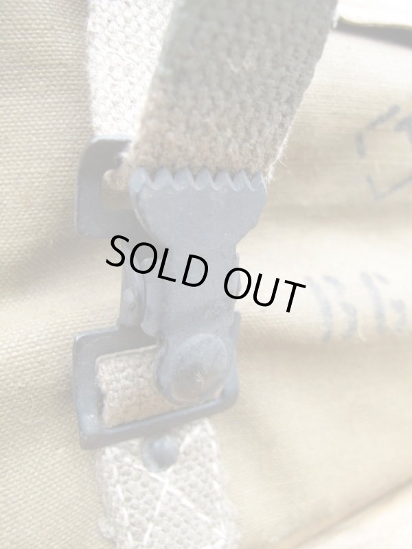 画像7: France ARMY 50's VINTAGE ビンテージ tool BAG フランス軍 キャンバスツールバッグ 道具箱 