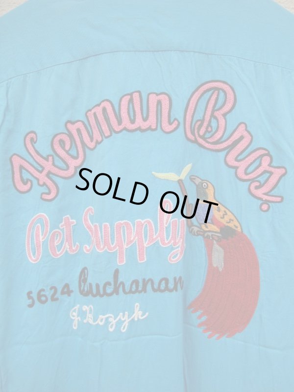 画像5: USA 50's Vintage ビンテージ ボーリングシャツ チェーンステッチ